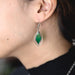 Green Leaf Earrings thumbnail 2