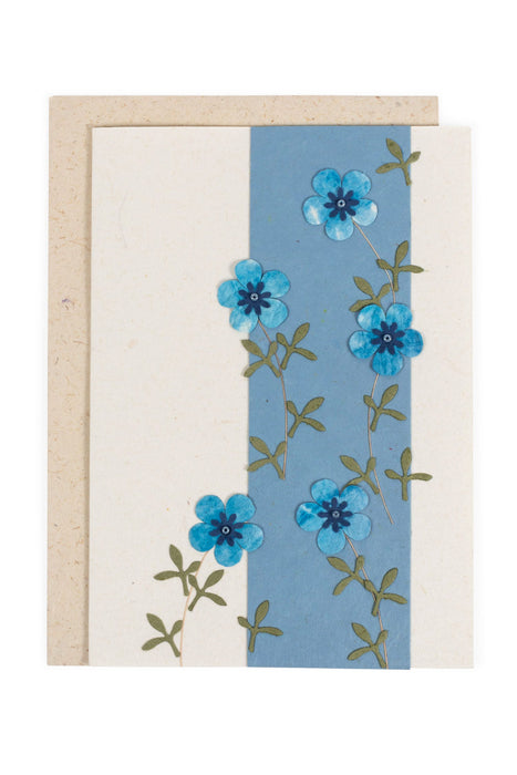 Out of the Blue Blooms Card 1