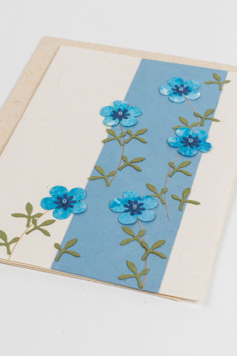 Out of the Blue Blooms Card 2
