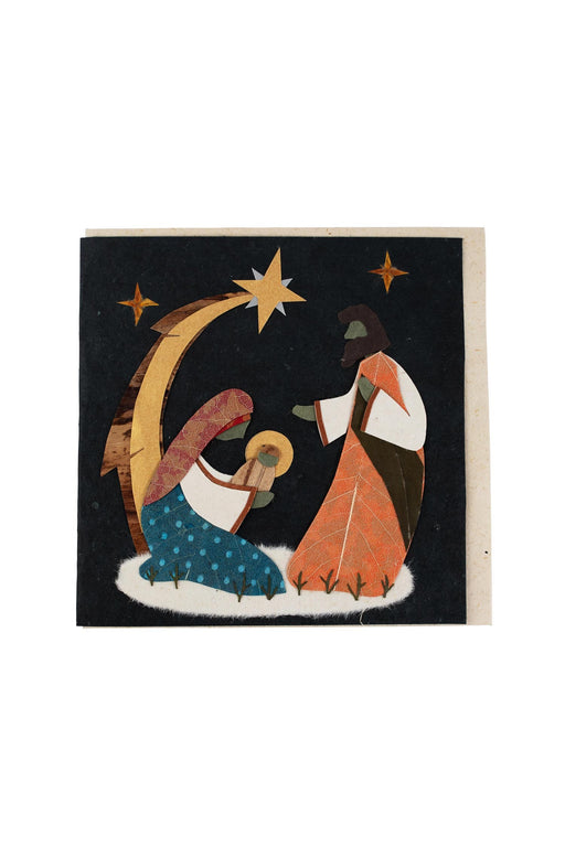Bright Star Nativity Card