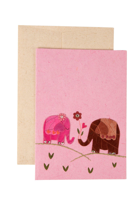 Loving Elephants Card 1