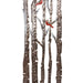 Birch Tree Cut Metal Art thumbnail 2