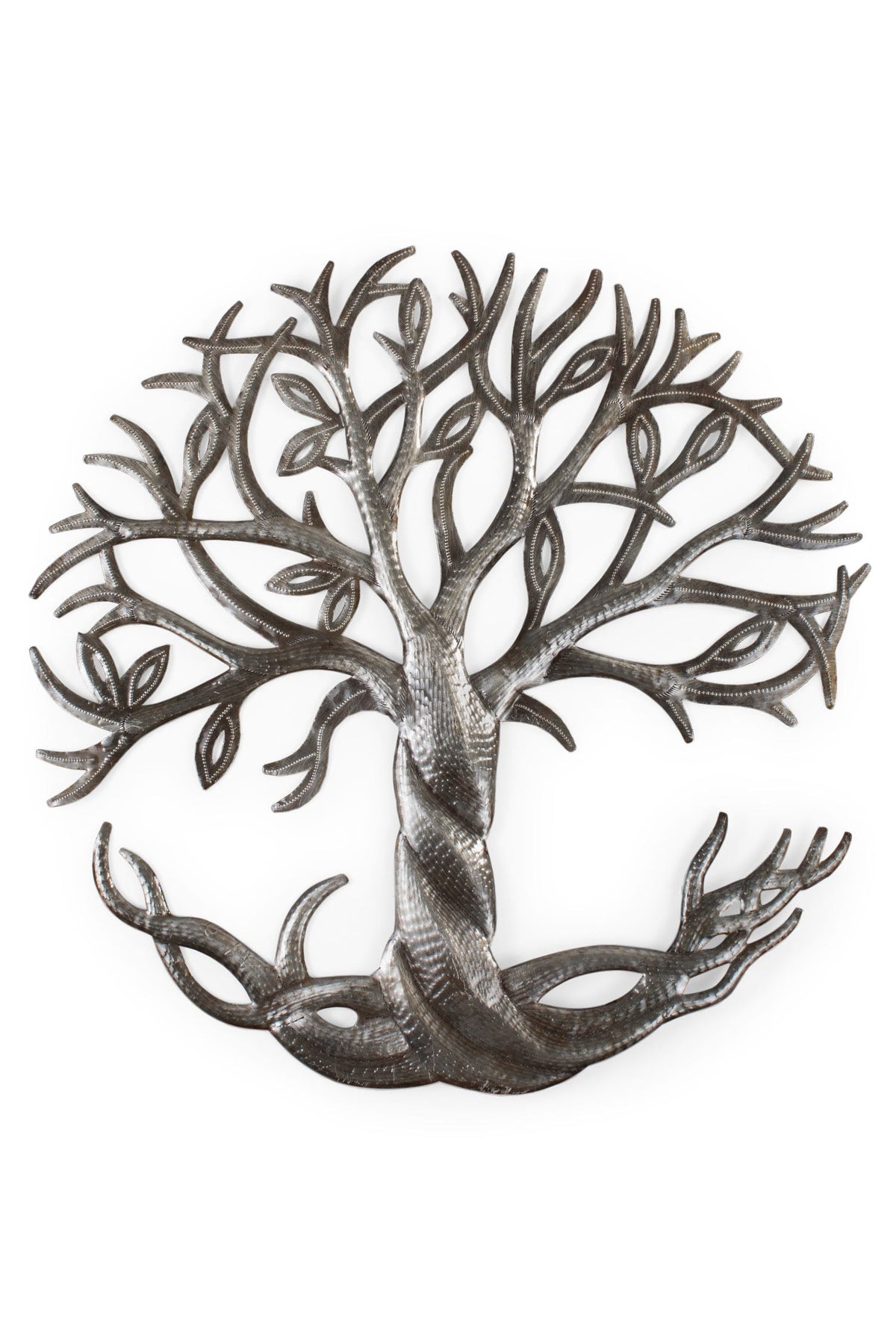 Roots & Leaves Cut Metal Art — Wholesale Ten Thousand Villages