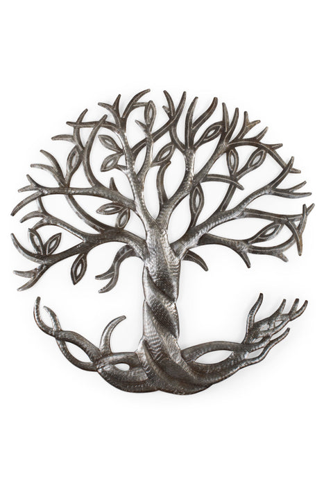 Roots & Leaves Cut Metal Art 1
