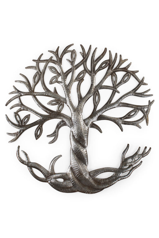 Roots & Leaves Cut Metal Art