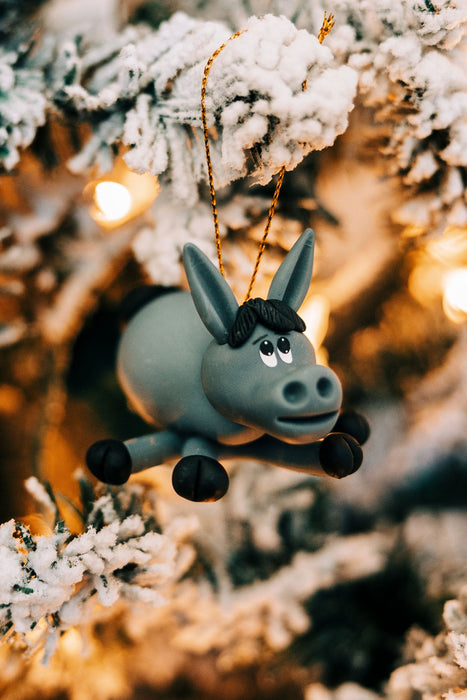 Curious Donkey Ornament 4