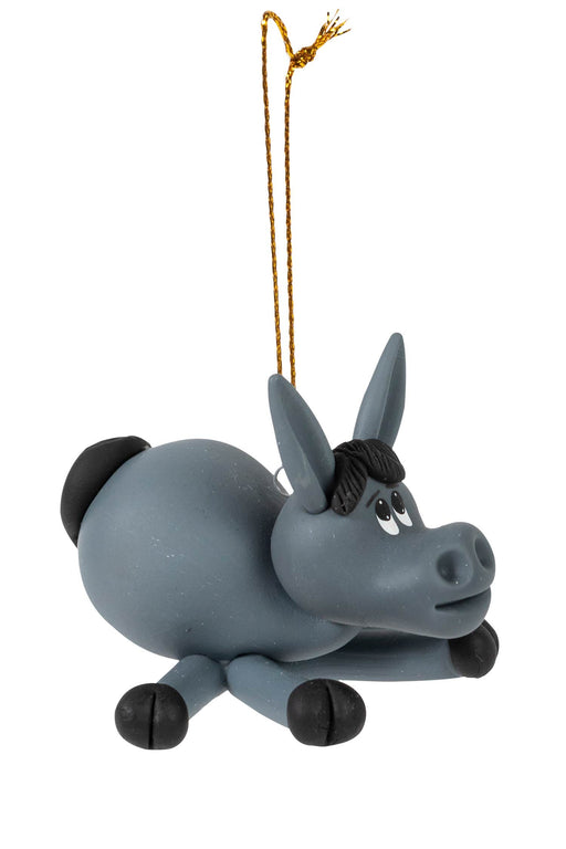 Curious Donkey Ornament