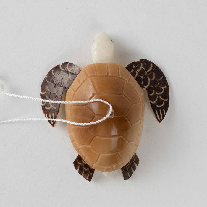 Tagua Turtle Ornament 3