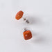 Small Things Tagua Earrings Orange thumbnail 2