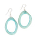 Seafoam Tagua Earrings thumbnail 1