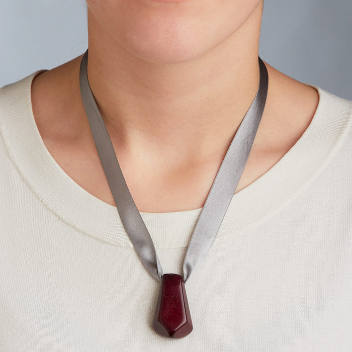 Faceted Tagua Necklace 3