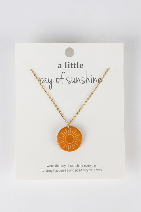 Ray of Sunshine Necklace 3