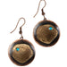 Adrift - Hammered Copper Earrings thumbnail 1