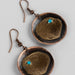 Adrift - Hammered Copper Earrings thumbnail 2