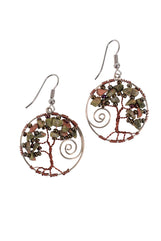 Twisted Tree Earrings