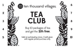 Tea Club Card