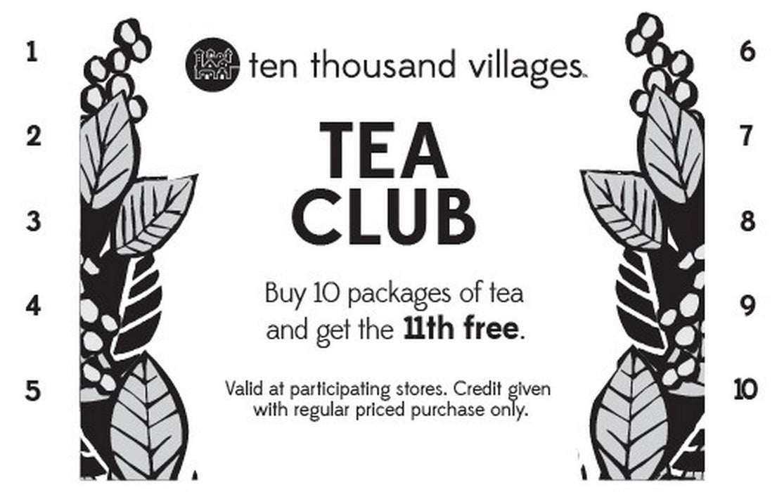 Tea Club Card 2