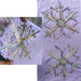 Ornament 3D Snowflake Newspaper thumbnail 1