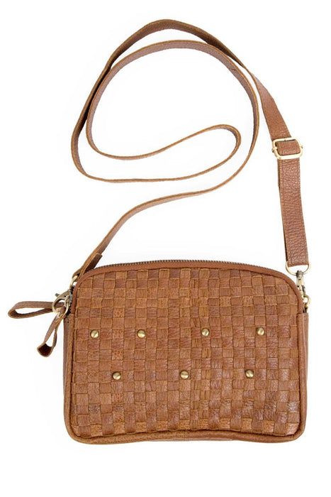 Eco-Leather Woven Purse 1