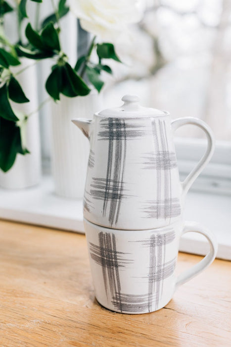 Stackable Teapot & Mug 3